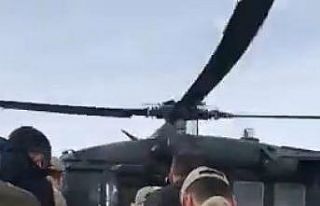 Tunceli’de yaralı şahıs, helikopterle hastaneye...