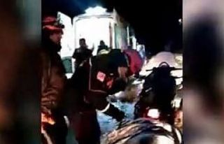 Tunceli’de yaralı vatandaşın yardımına ekipler...