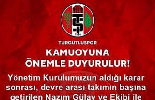Turgutluspor Nazım Gülay ile yollarını ayırdı