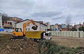Türkeli İmam Hatip Ortaokulu için ilk kazma vuruldu
