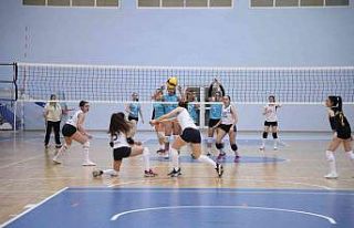 TÜSF Voleybol 1. Lig müsabakaları Bartın Üniversitesinin...