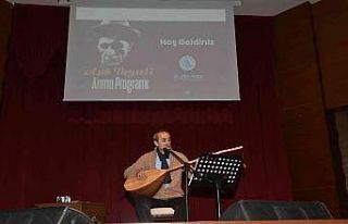 Tuzlalı sanatseverler Aşık Veysel türkülerini...