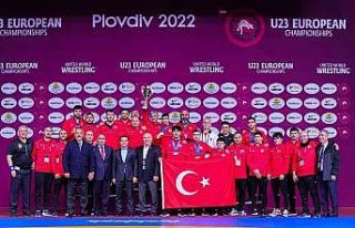 U23 Güreş milli takımından tarihi başarı