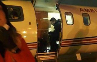 Uçak ambulans Kumsal bebek için havalandı