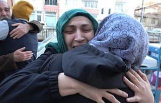 Ukrayna’dan Türkiye’ye tahliye edilen anne ve...