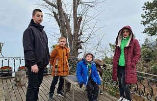 Ukraynalı ailenin imdadına Zonguldaklı iş adamı...