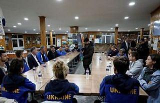 Ülkelerine dönemeyen Ukraynalı milli sporcular...