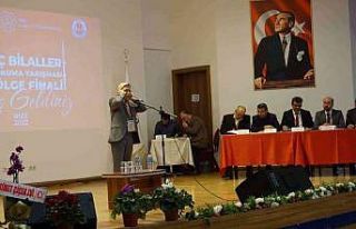 Ulviye Kır İHO ezan okuma yarışmasında bölge...