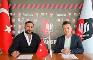 Ümit Karan, Uşakspor ile ilk antrenmanına çıktı