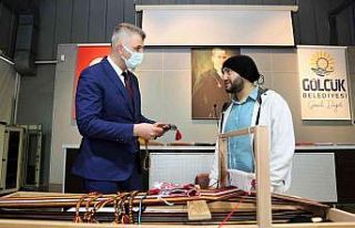 Unutulmaya yüz tutmuş sanatlar Gölcük’te yaşatılıyor