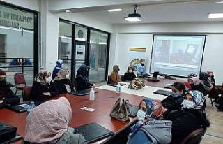 Üreten kadınlara eğitimler devam ediyor
