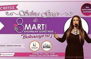 Ürgüp Belediyesi’nden 8 Mart Kadınlar Gününe...