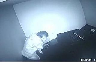 Üsküdar’da, camiden 100 bin TL’lik ses sistemi...