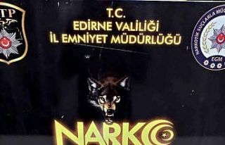 Uyuşturucu şüphelisi takip sonucu yakalandı