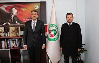 Vali Ali Çelik’ten Başkan Bilal Demirci’ye ziyaret