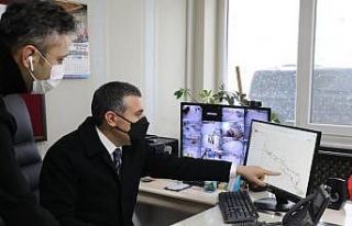Vali Atay, yollarda ki son durumu inceledi