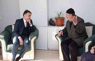 Vali Çağatay, şehit ve gazi ailelerini ziyaret...