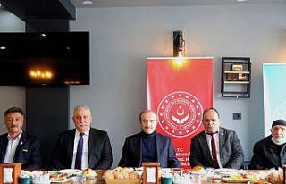 Vali Epcim, kahvaltıda gazilerle bir araya geldi