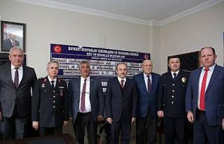 Vali Epcim, Muhtarlar Derneğini ziyaret etti