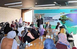Vali Özkan ve Başkan Altay Kadın Kooperatifleriyle...