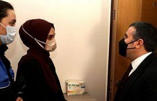 Validen Şehit kızına taziye ziyareti