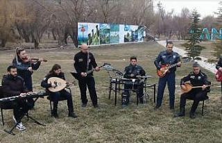Van polisi çaldı kursiyerler seslendirdi