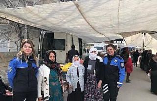 Van polisinden ‘Kadınlar Günü’ etkinliği