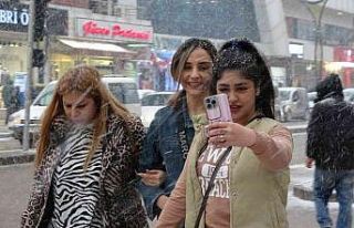 Van’da yoğun kar yağışı