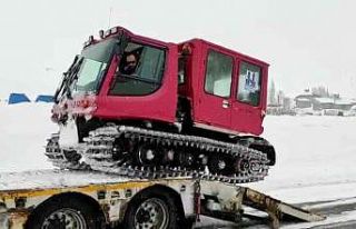 Veteriner hekimler hasta hayvanlar için karlı yolları...