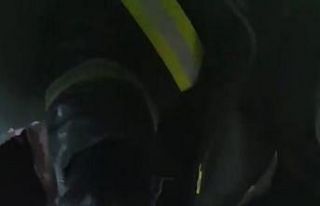 Yalova’da asma tavanda sıkışan yavru kedileri...