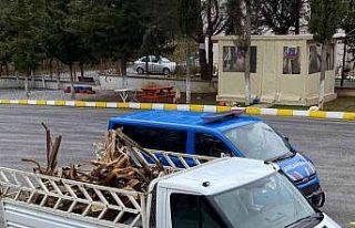 Yarım tonu geçkin demir çaldı, 2 bin 600 liraya...
