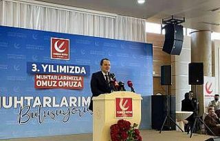 Yeniden Refah Partisi Genel Başkanı Fatih Erbakan...