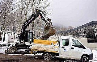 Yıldırım’da kar seferberliği