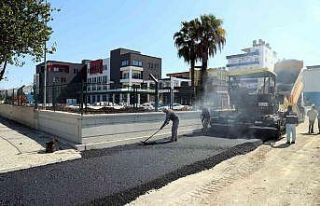 Yılmaz Güney Gençlik Merkezinin etrafı yenileniyor