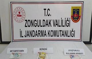 Yolcu otobüsünde uyuşturucu ele geçirildi