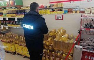 Zabıtadan yağ stok ve etiket kasa fiyatı denetimi