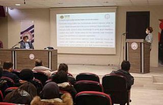 ZBEÜ Çaycuma kampüsünde sıfır atık bilgilendirme...