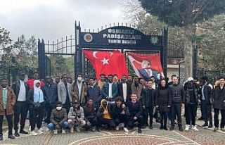 16 farklı ülkeden öğrencilere Bilecik’in tarihi...