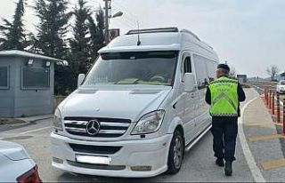 32 sürücüye, 23 bin lira ceza kesildi