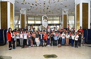 35 köy okulu öğrencisi 5 yıldızlı otelde 23...