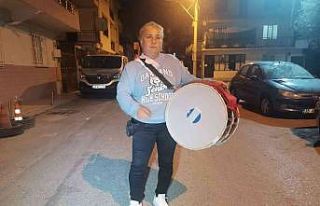 45 yaşındaki ‘Davulcu Abla’ 6 yıldır sahura...