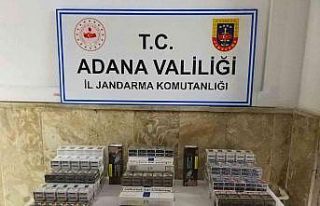 Adana’da 280 bin lira değerinde kaçak makaron...