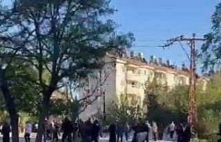 Adıyaman’da iki grup arasında taşlı sopalı...