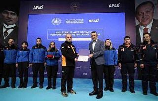 Afet yarışmasının birincisi Tekirdağ