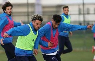 Afyonspor, Bayburt Özel İdarespor maçı hazırlıklarına...