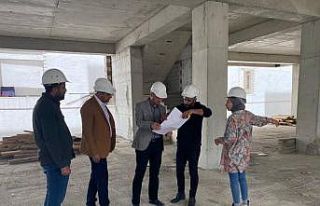 Ağrı Milli Eğitim Müdürü Kökrek, yapımı devam...