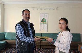 Ağrı’da siyer yarışmasında dereceye girenlere...