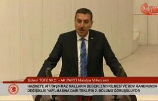 AK Parti MKYK üyesi Tüfenkci’nin sunduğu yasa...