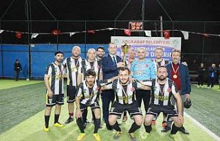 Akçaabat’ta kurumlar arası futbol turnuvası sona...