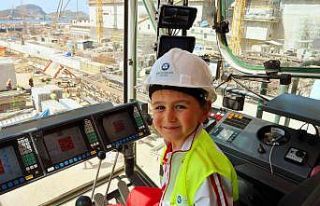 Akkuyu Nükleer Güç Santrali kapılarını çocuklara...